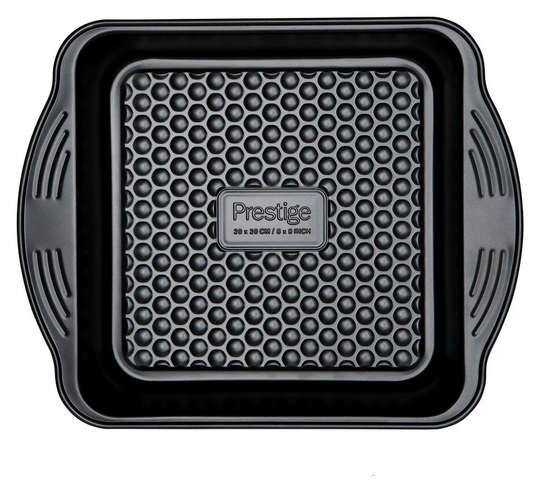 Prestige Aerolift 22cm Carbon Steel Square Cake Tin