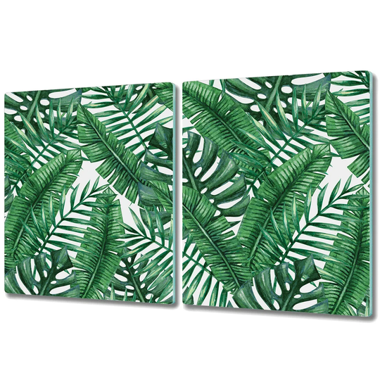 Argenta Palm Trees Leaf Chopping Board
