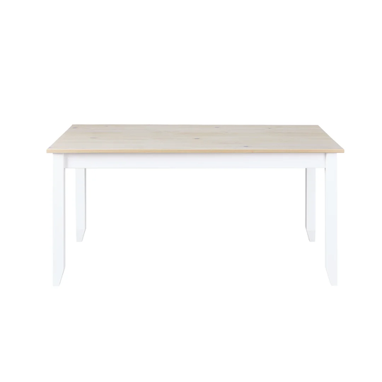 Bikash 160Cm Pine Solid Wood Dining Table
