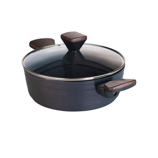 Belfry Kitchen Royal Low Pot 28Cm With Glass Lid