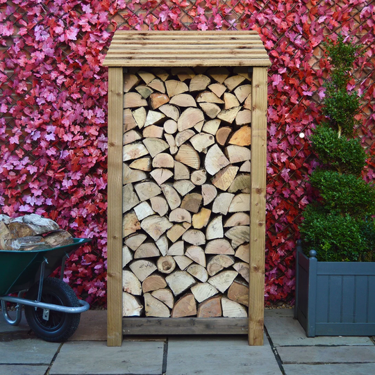 Burley 3 Ft. W x 3 Ft. D Wood Log Store