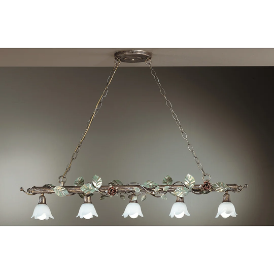 Lilas 5 Light Kitchen Island Pendant
