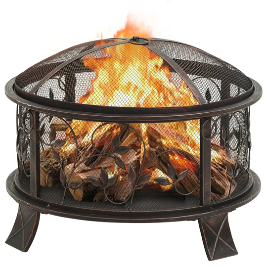 Gleeson Steel Wood Burning Fire Pit