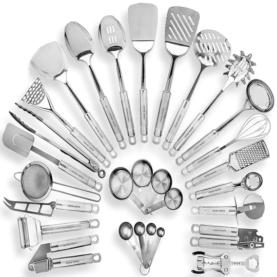 29 Piece Stainless Steel Utensil Set