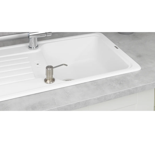 WENKO built-in soap and detergent dispenser Monti, soap dispenser, 400 Ml