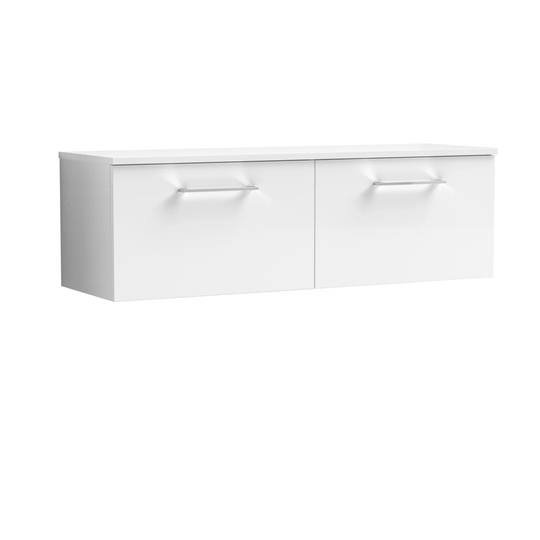 1205mm Wall Hung Single Vanity with Worktop