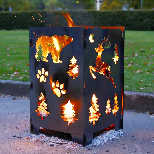 69Cm H x 46.5Cm W Steel Outdoor Fire Pit