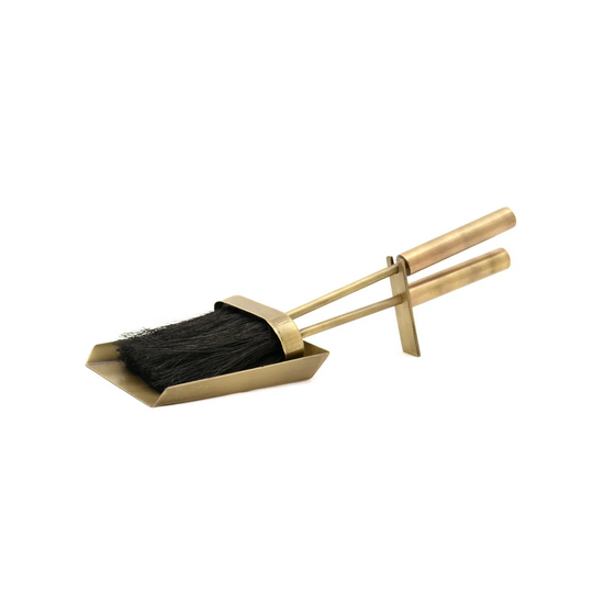Edythe 2 Pieces Iron Fireplace Tool Set