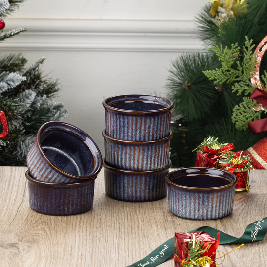 Capri 170.1g Stoneware Round Ramekin Bowl