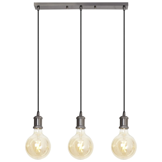 3 - Light Kitchen Island Bulb LED Pendant