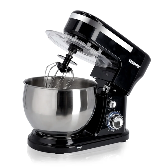 1000W Tilt-Head Food Kitchen Electric With Dough Hook, Whisk, Beater & Stainless Steel Mixing Bowl For Baking 12-Speed 5L Stand Mixer