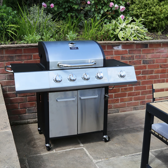 129.5cm Carbonell 5 Built-In Gas Barbecue Grill