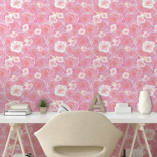 Wisbech Matte Peel and Stick Wallpaper Roll