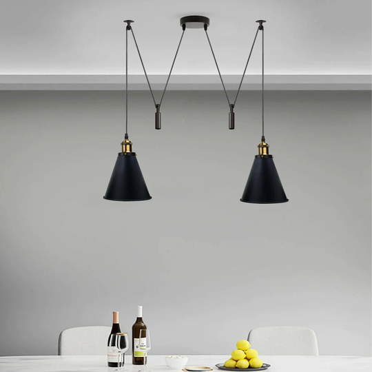 Virden 2 - Light Cluster Cone Pendant