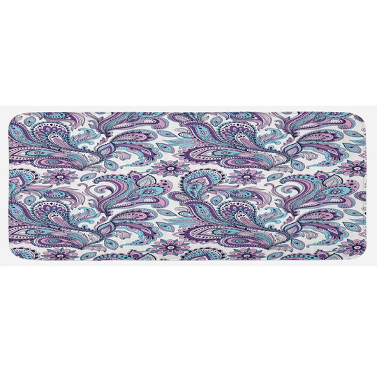 Caleigh Paisley Bohemic Floral Country Kitchen Mat
