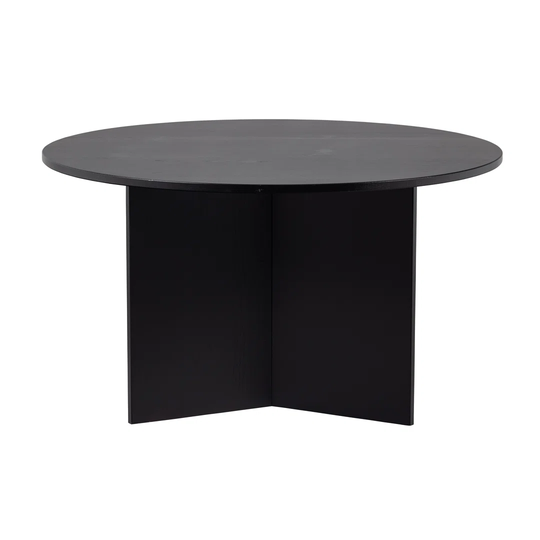 Carlmontia 130Cm Pine Solid Wood Pedestal Dining Table
