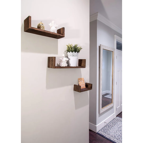 Jez 3 Piece Floating Shelf
