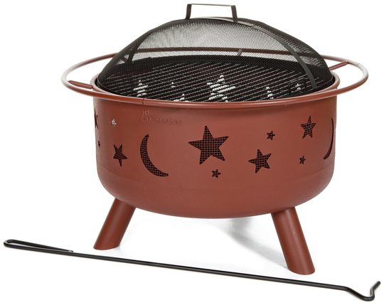 Landmann Bronzed Moon And Stars Firepit