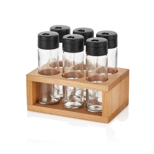 Naxc 6-Jar Free-Standing Spice Rack
