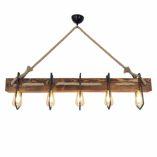 Mendez 5 - Light Kitchen Island Linear Pendant