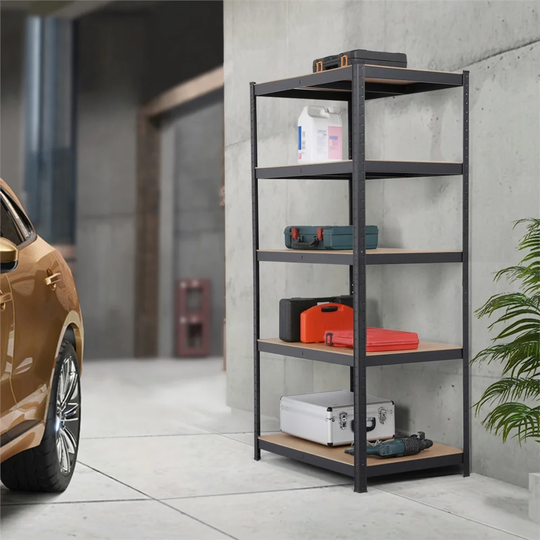 Zellmer 5 Shelf Shelving Unit