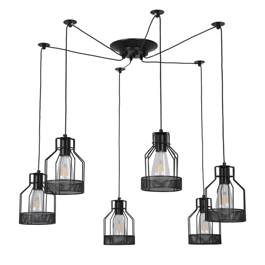 Everlyse 6-Light Unique Chandelier
