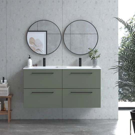 Creeksville 120Cm Wall Mounted Standard Double Vanity