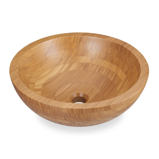 Herrington Round Bamboo Countertop Basin
