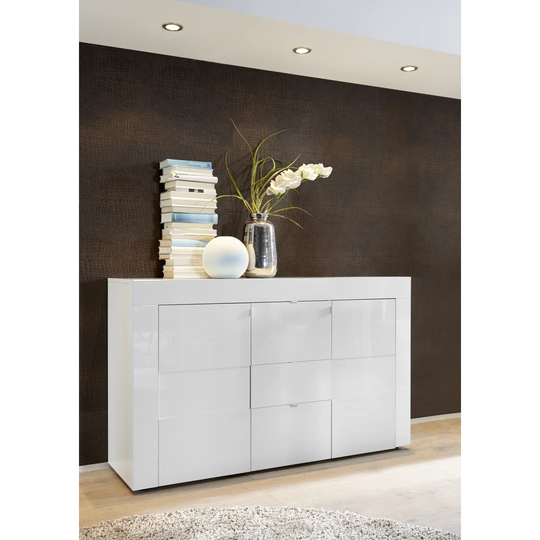Dashton 138 Cm Wide 3 Drawer Sideboard