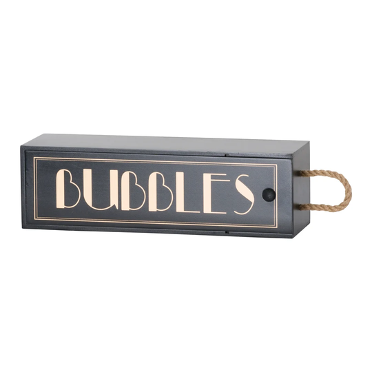 Art Deco ''Bubbles'' Champagne Box
