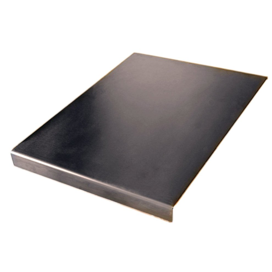 Stainless Steel Worktop Saver Chopping Square Edge See all Variation sizes (Includes non slip rubber feet) (500 x 500 square fold)
