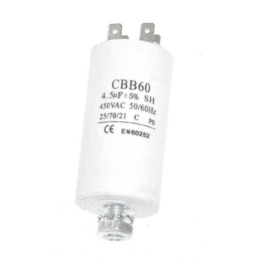 Universal 4.5UF Microfarad Appliance Motor Start Run Capacitor