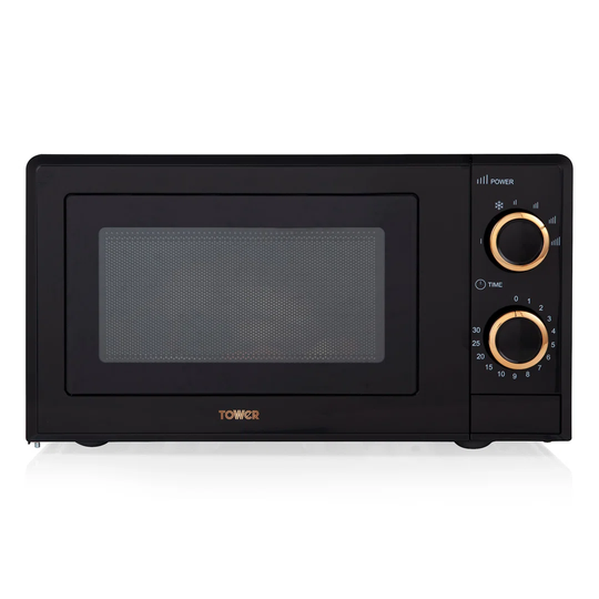 Tower T24029RG 17L Manual Microwave with 700W Power Output and 6 Power Levels