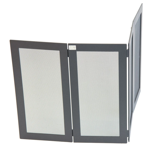 Lucien 4 Panel Iron Fireplace Screen