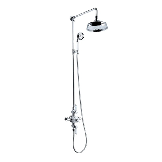Kartell Thermostatic Shower with Dual Shower Head