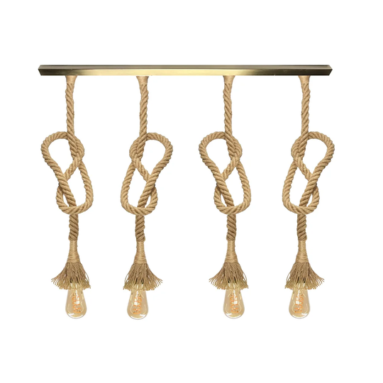 Neva 4-Light Kitchen Island Bulb Pendant