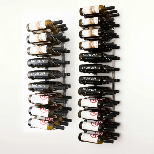 Chriopher 63 Bottle Wall Mounted Wine Bottle Rack Kit