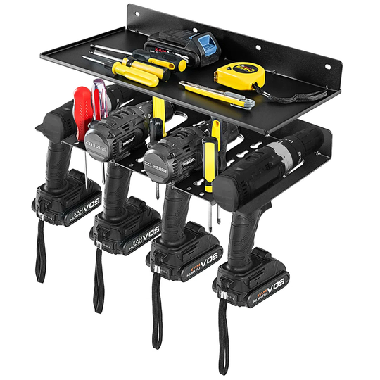 Electric Drill Storage Rack