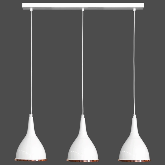 Eggar 3 - Light Kitchen Island Bell Pendant