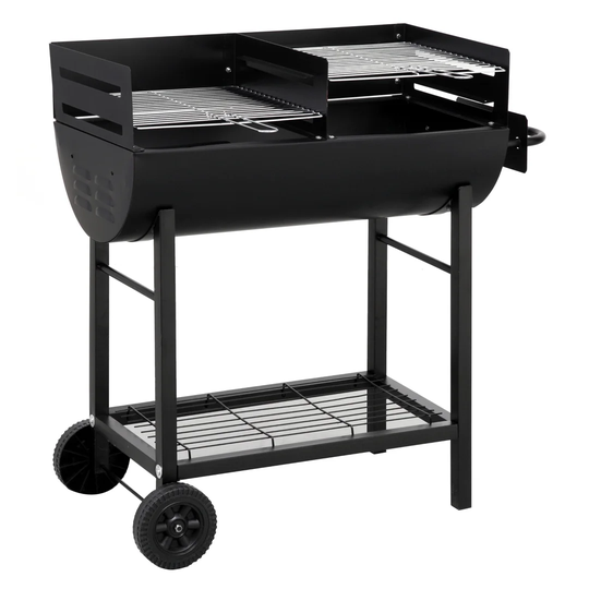 Ethan 37cm Barrel Charcoal BBQ