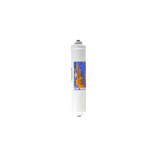 K2533 KK 2 by 10 inch granular activated carbon water filter with 3/8" female quick connect fittings for refrigerators, under sink and home system use