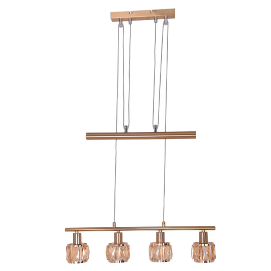 Andree 4-Light Kitchen Island Linear LED Pendant
