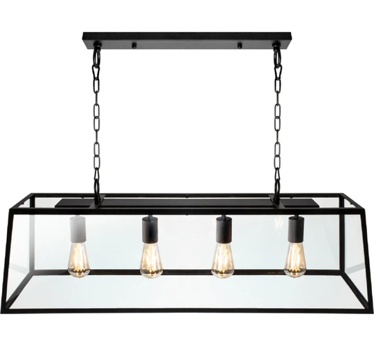 Boatner 4-Light Kitchen Island Linear Pendant