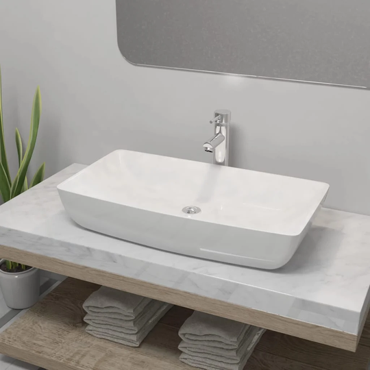 Carmack Ceramic Countertop Basin
