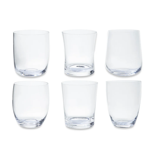 Desigual - Transparent Water Glass - Set 1/6