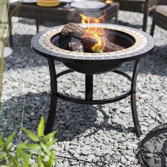 Gary Steel Wood Burning Fire Pit