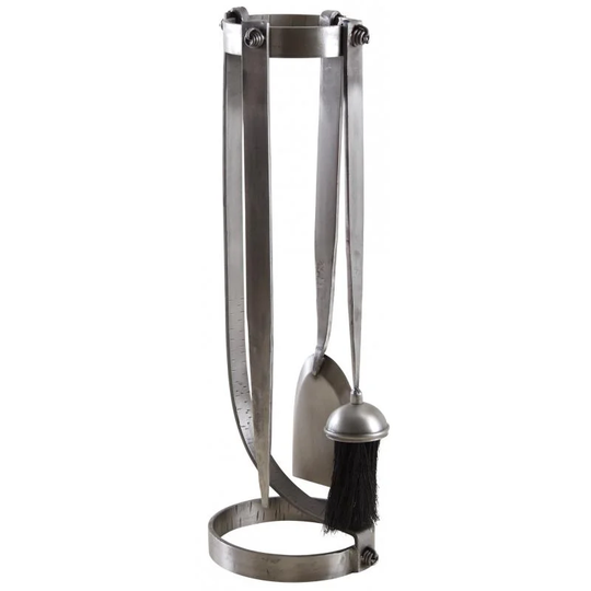 Robert 2 Piece Iron Fireplace Tool Set