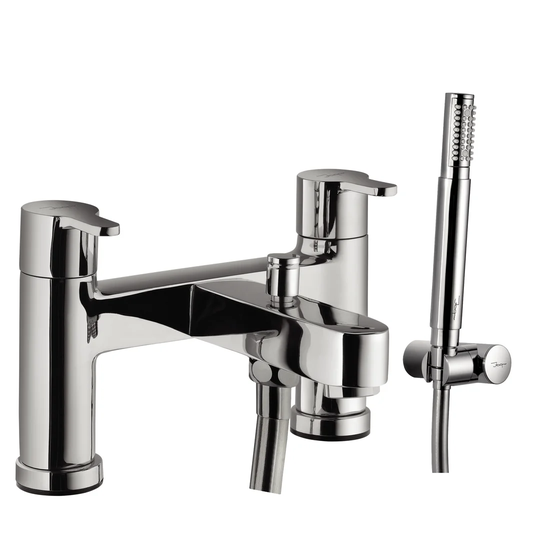 Fusion Deck Mounted Bath Shower Mixer
