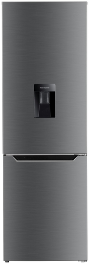 Bush BE60185FFS Fridge Freezer - Silver Inox