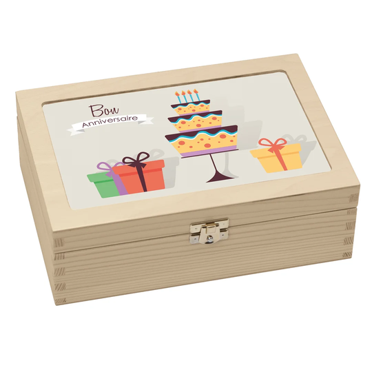 Bon Anniversaire Muffins Organiser Box